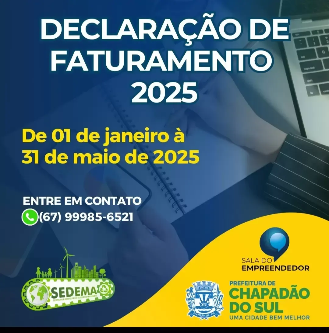 Imagem de compartilhamento para o artigo Microempreendedores Individuais de Chapadão do Sul já podem entregar declaração anual do MEI   da MS Todo dia